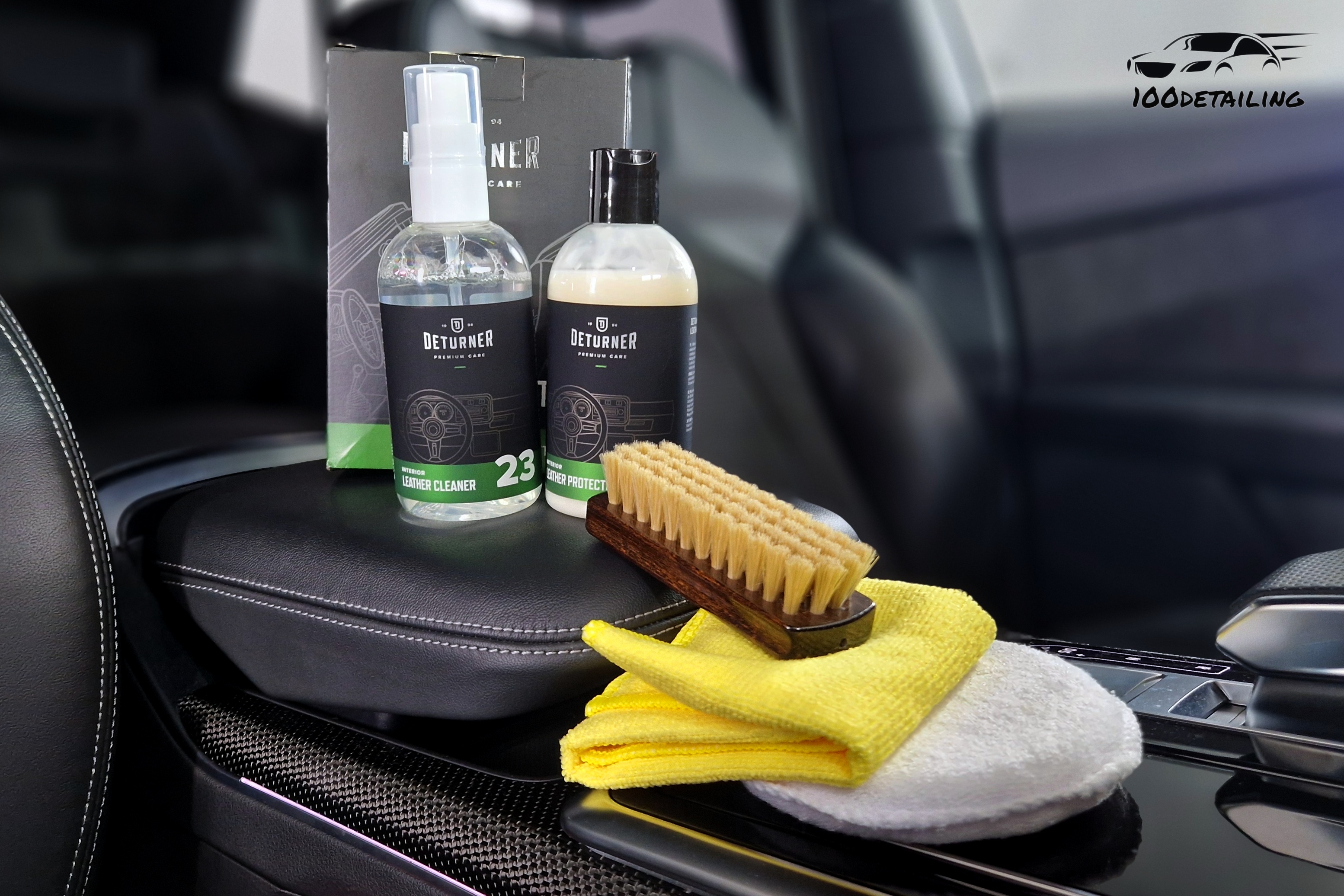 Deturner Leather Set - darkova sada na čištění a údržbu kůže